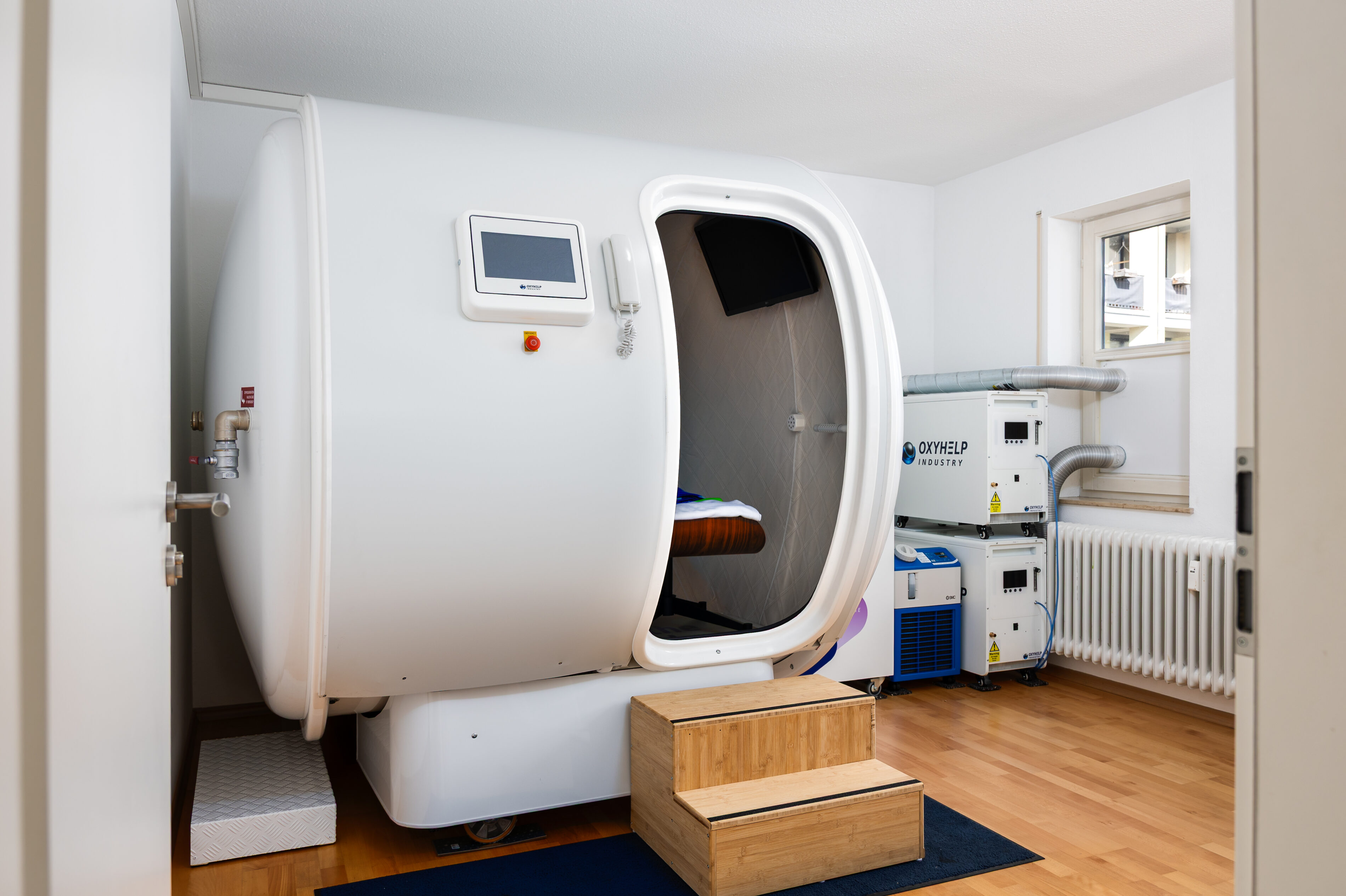 Bilder der Sauerstofftherapie HBOT